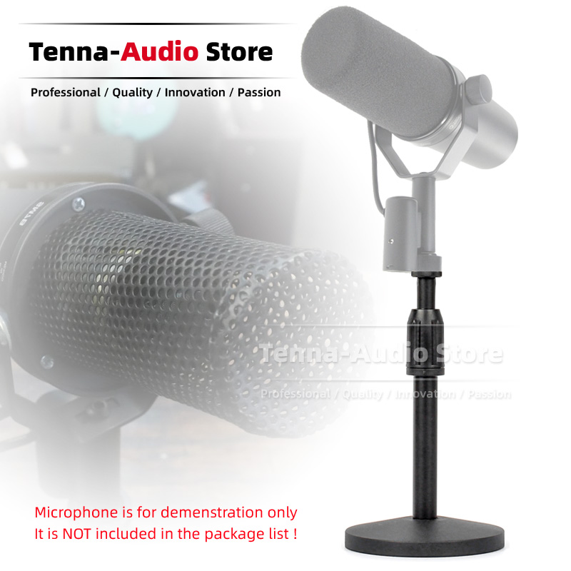 Shure Mic Sm7B - Suporte de rack de microfone de