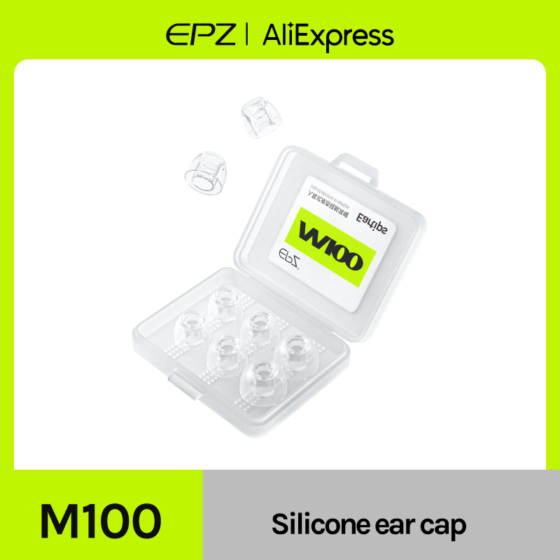 Silicone Ear Tip Replacement - Epz m100 pontas de ouvido s/m/l
