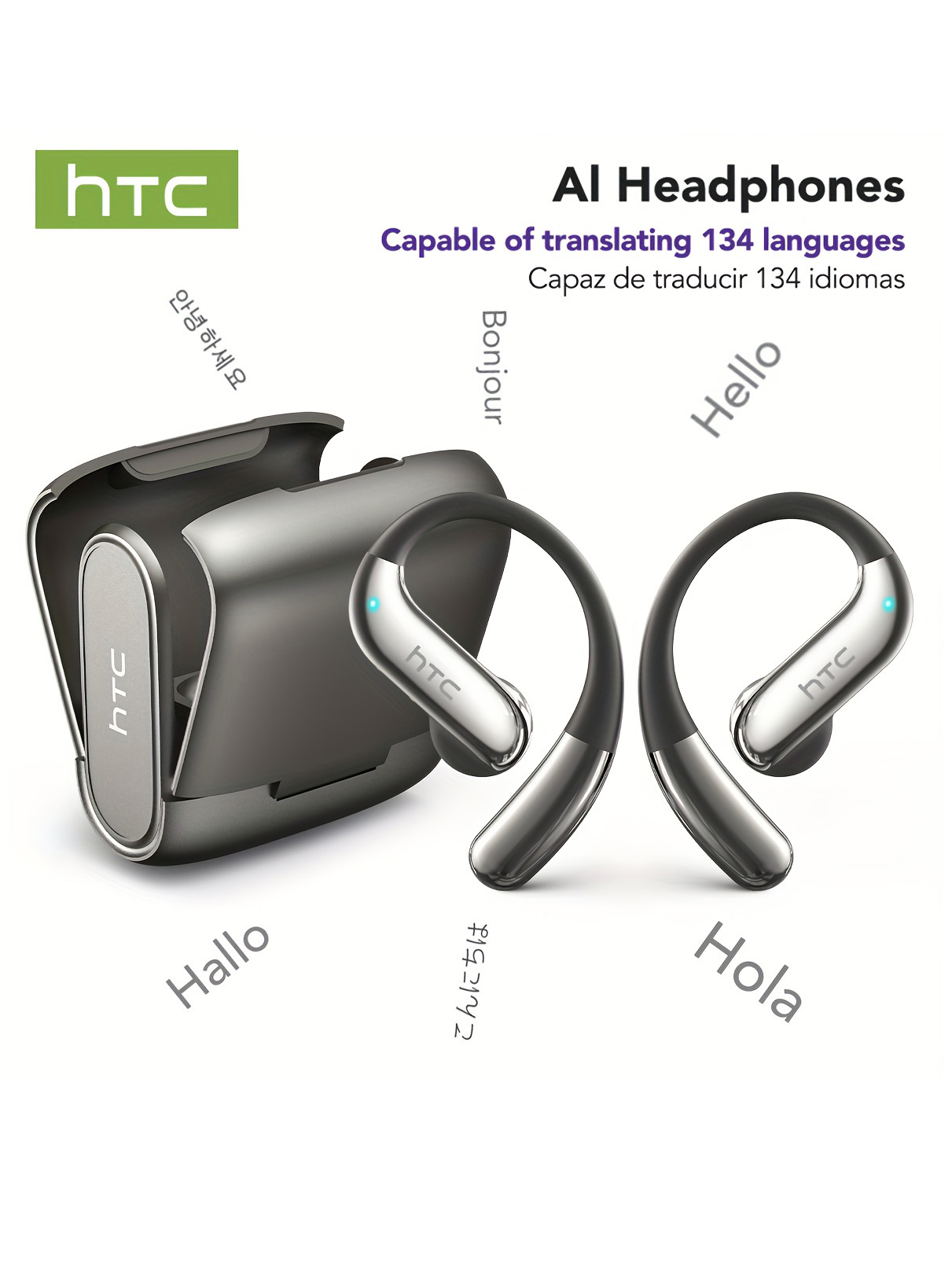 Usb C Earphone - Fones de ouvido Bluetooth de orelha