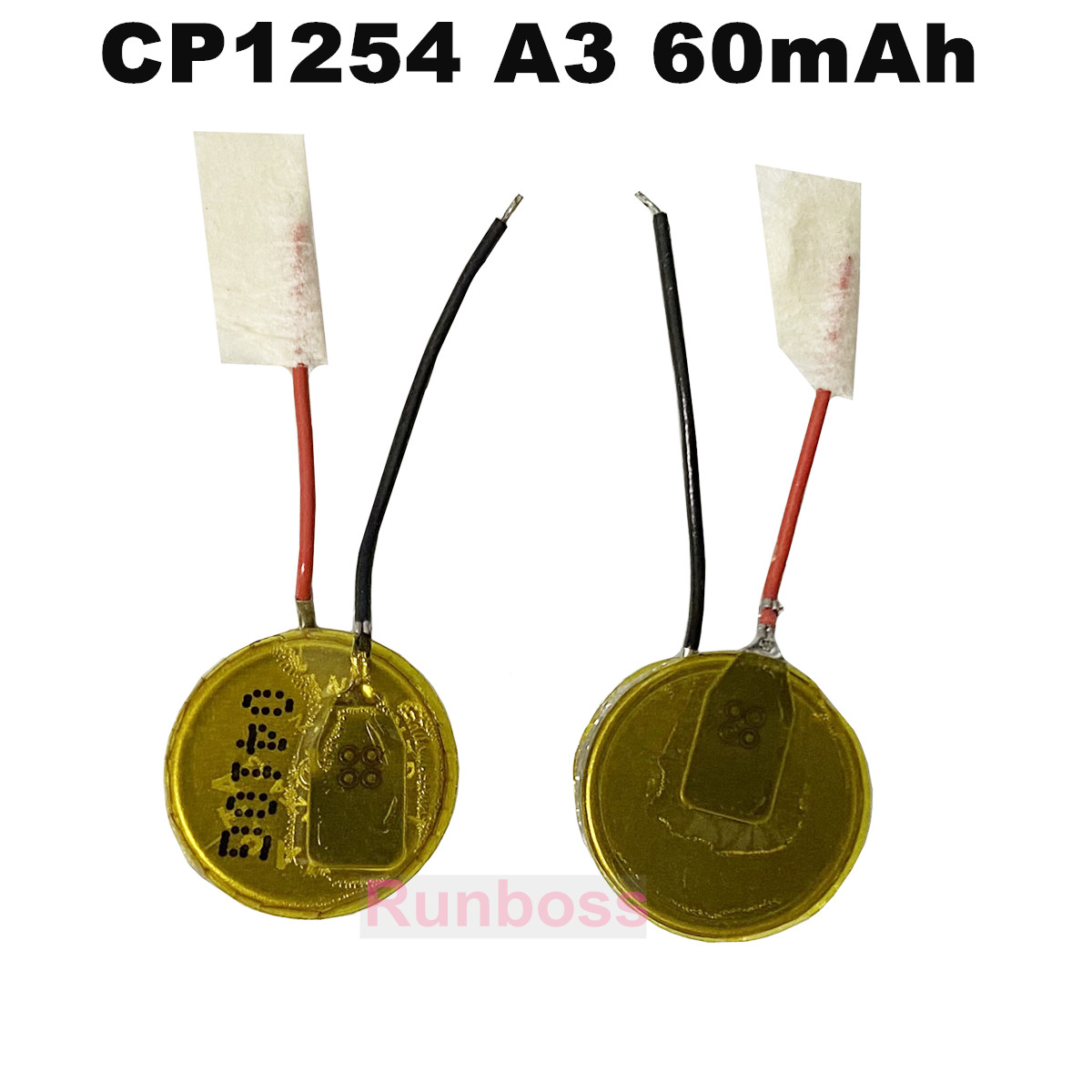 Beats Headphone Powerbeats Pro - 2PCS/Lote Bateria Recarregável Li-ion CP1254 A3