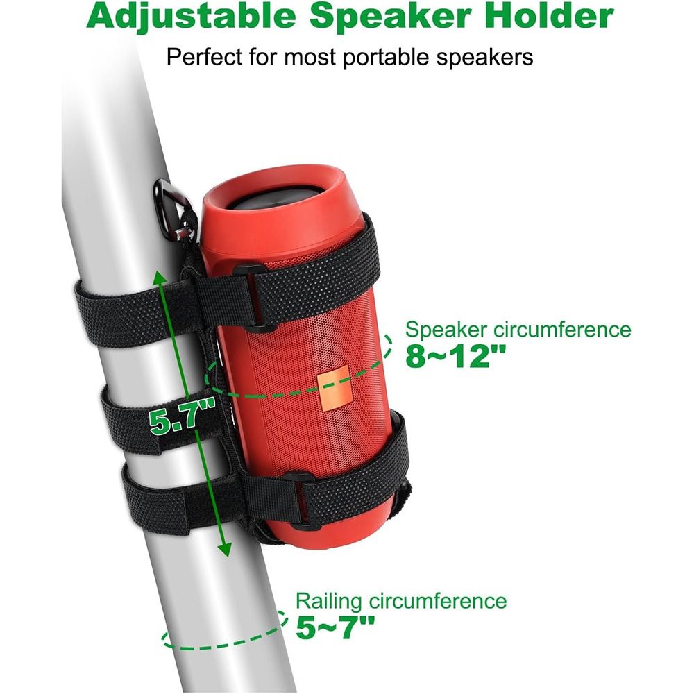 Jbl Speaker Charge 5 - Suporte de alto-falante para bicicleta/carrinho de