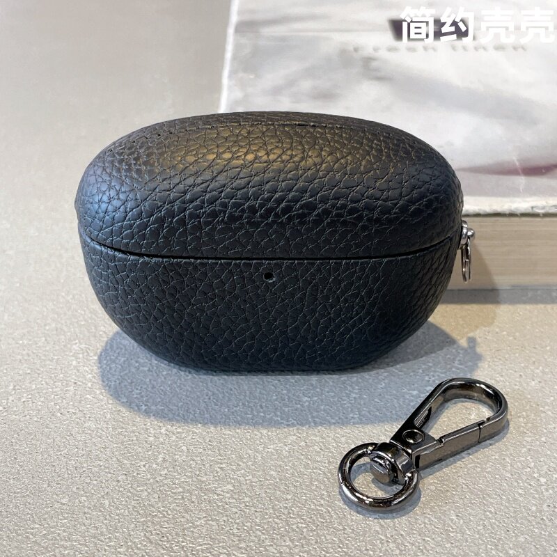 Sony Headphone Wf-1000Xm5 - Capa protetora de couro genuíno para