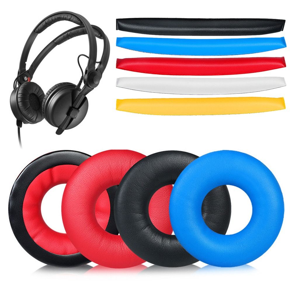 Sennheiser Headphone Hd 25 - Almofadas de Substituição em Couro para