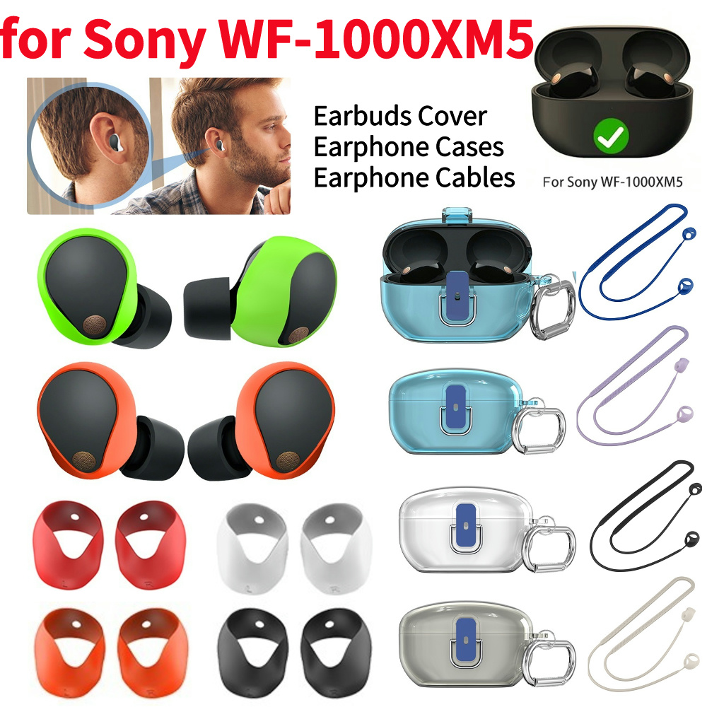 Sony Headphone Wf-1000Xm5 - Silicone Earbuds Cover, substituição fone de