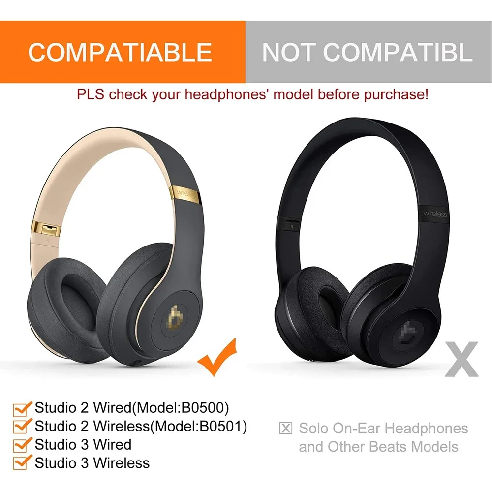 Beats Headphone Solo 4 - Almofadas de substituição de gel de