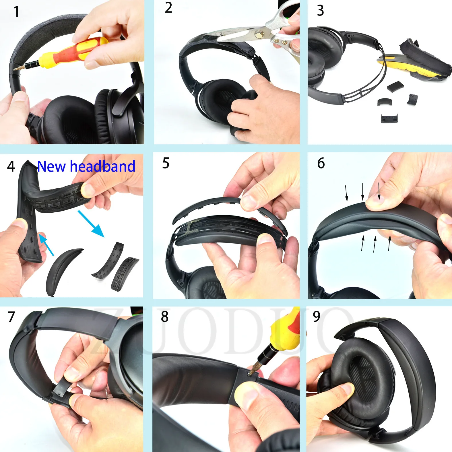 Faixa de cabeça removível para - Bose Headphone Qc45 avaliação e preço