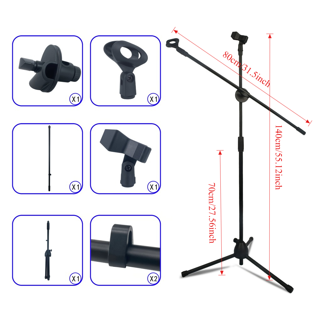 Suporte de Microfone de Chão c - Shure Mic Sm58 avaliação e preço