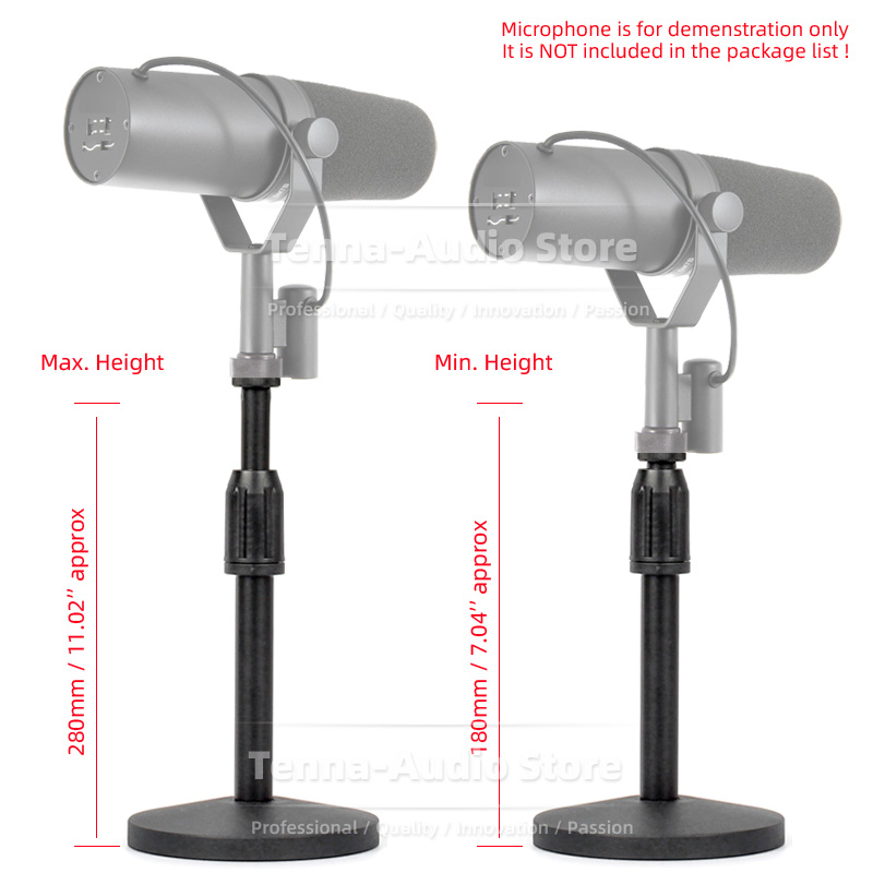 Suporte de rack de microfone d - Shure Mic Sm7B avaliação e preço