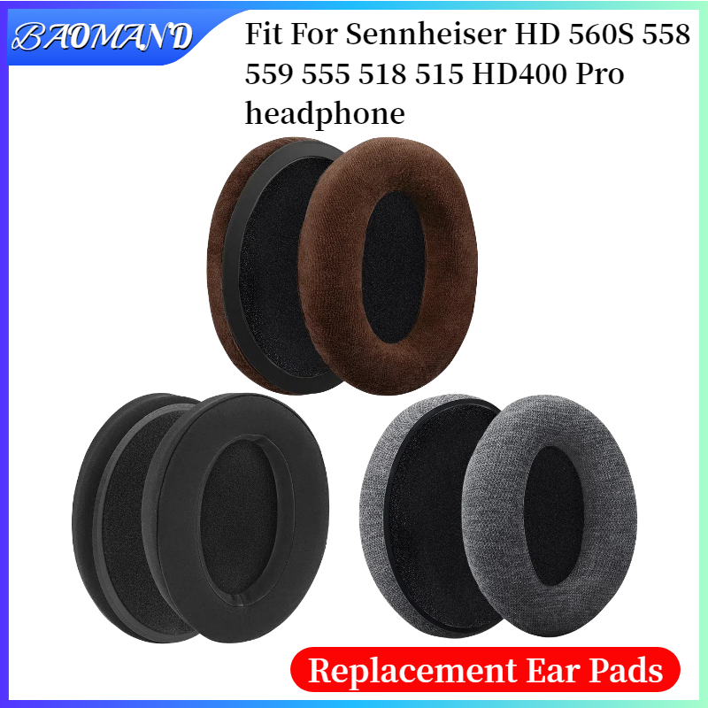 Almofadas para fones de ouvido - Sennheiser Headphone Hd 560S avaliação e preço