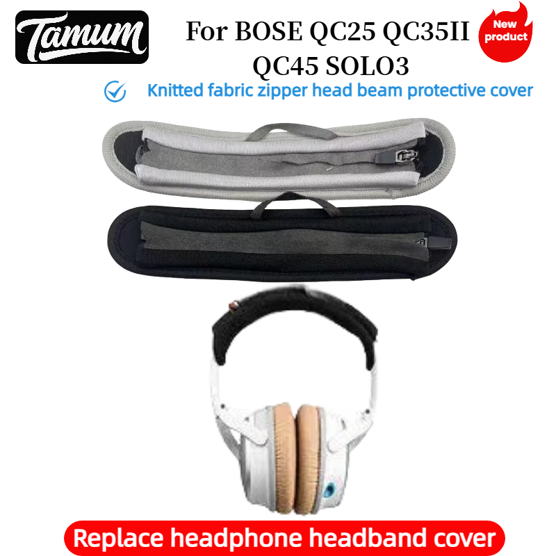Tamum substituição bandana cap - Bose Headphone Qc45 avaliação e preço