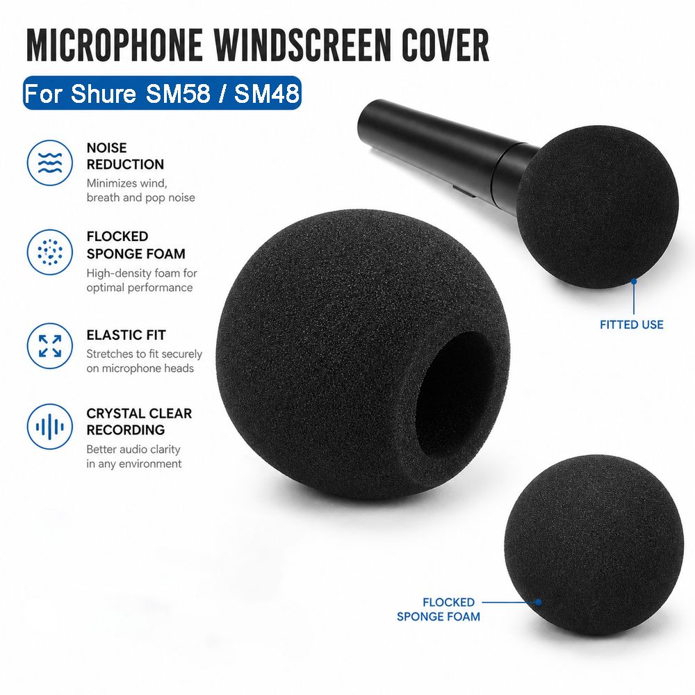 Capa de Substituição para Micr - Shure Mic Sm58 avaliação e preço