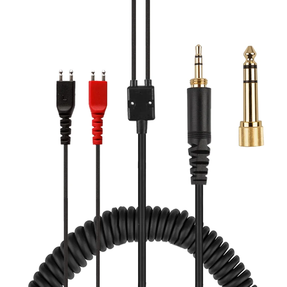 Cabo enrolado de mola de subst - Sennheiser Headphone Hd 25 avaliação e preço