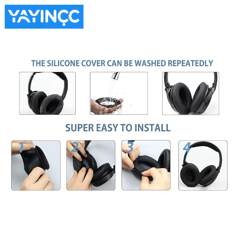 Yayincc para bose qc15 qc25 qc - Bose Headphone Qc45 avaliação e preço