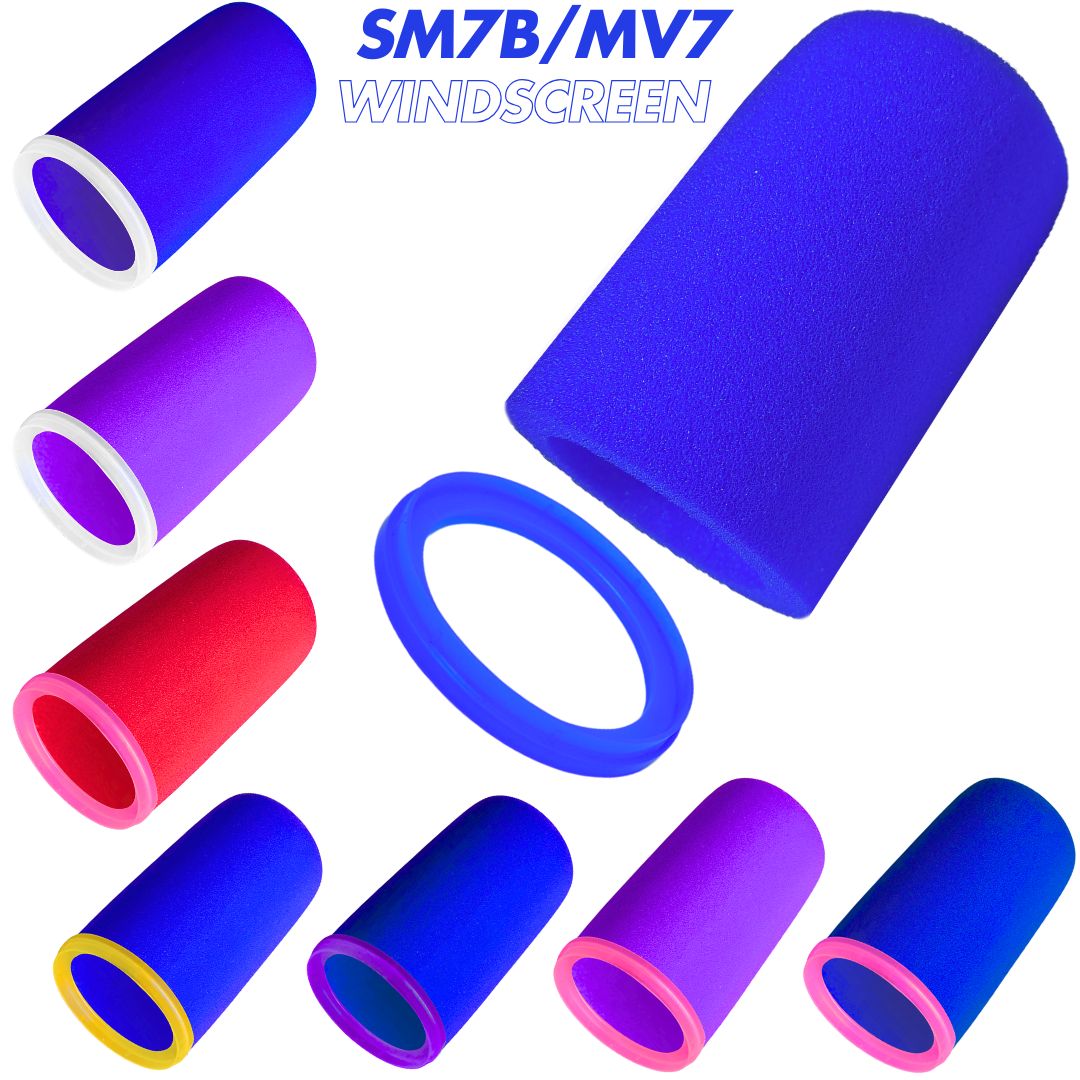 Espuma de alta densidade do pá - Shure Mic Mv7 avaliação e preço