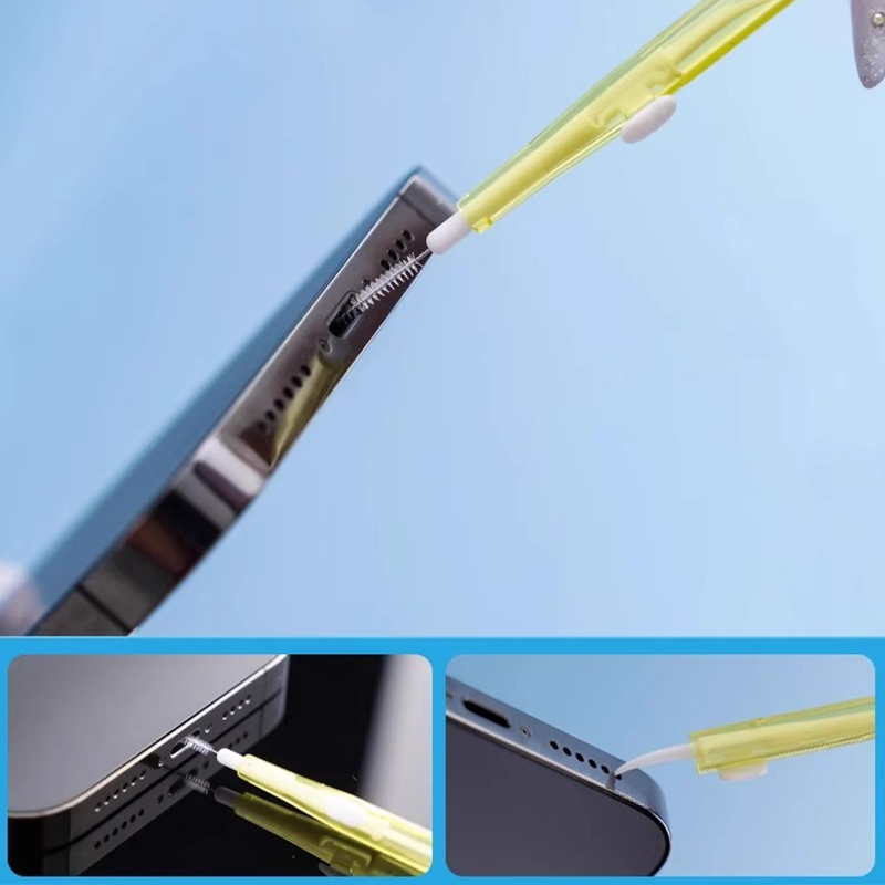 Escova de limpeza metálica com - Usb C Earphone avaliação e preço
