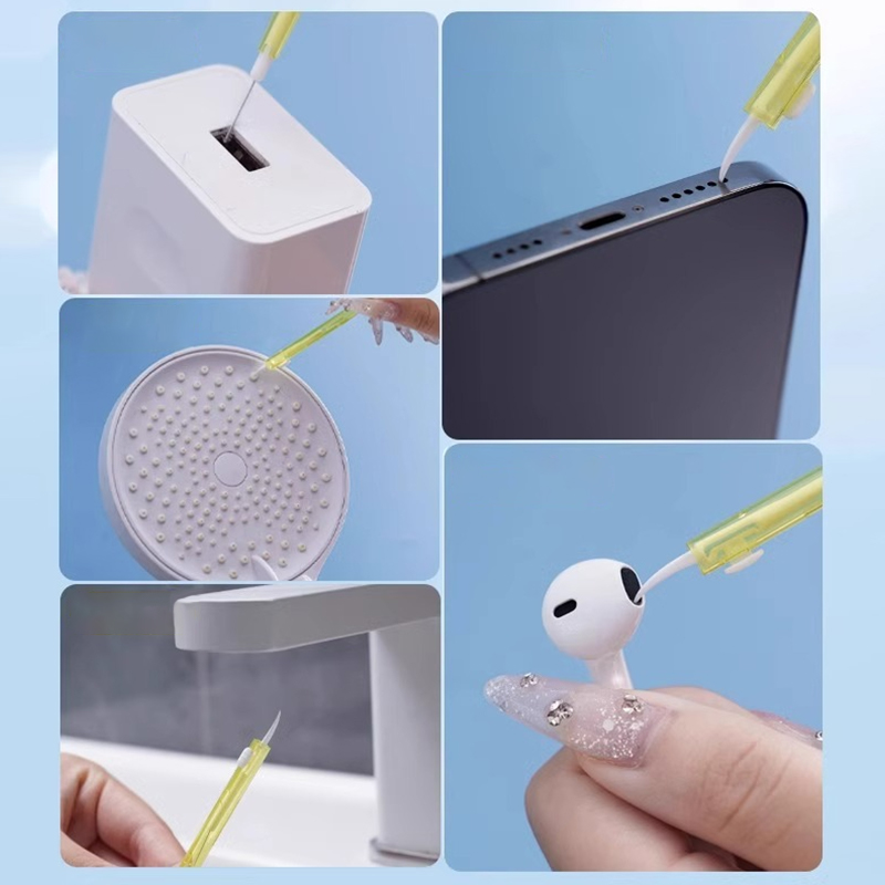 Escova de limpeza metálica com - Usb C Earphone avaliação e preço