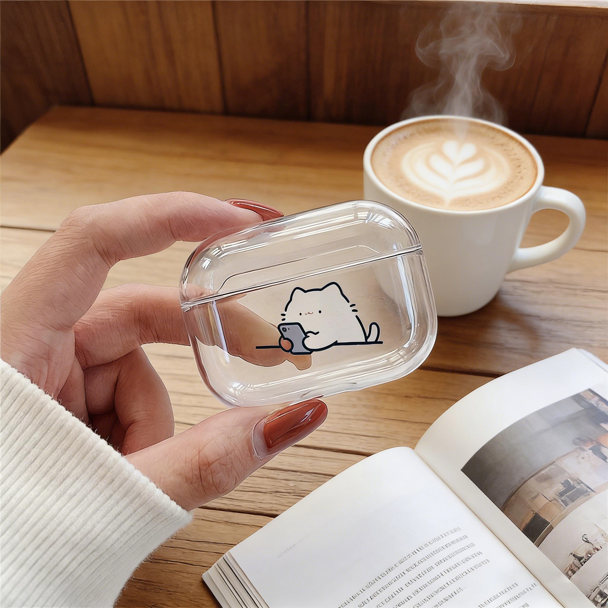 Capa transparente para fones d - Headphone Case Hard avaliação e preço